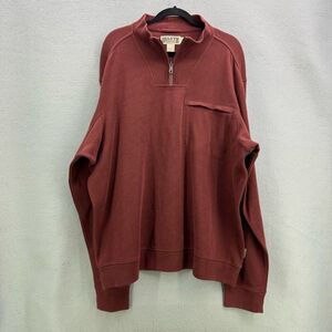 Duluth NWOT Men's Class Act Rib 1/4 Zip Mock size XXL